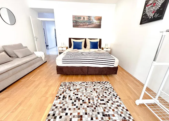 3 Bedrooms, Near Hauptbahnhof, 8 People, Kitchen Βιέννη