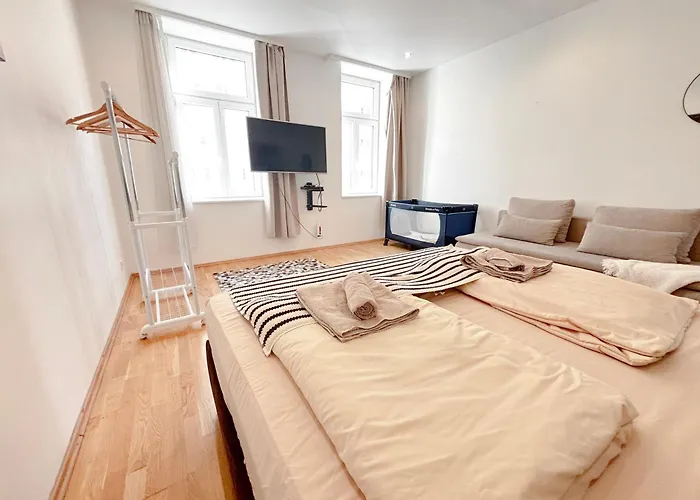 3 Bedrooms, Near Hauptbahnhof, 8 People, Kitchen Διαμέρισμα Βιέννη